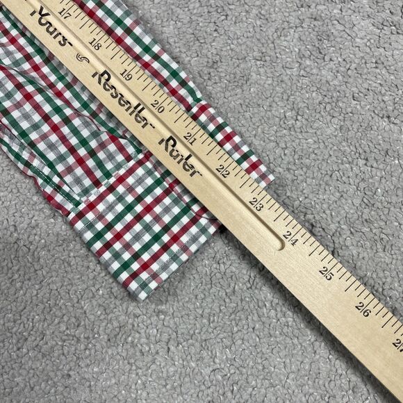 Vineyard Vines Button Down Shirt Mens Extra Small Slim Fit Christmas Whale - Picture 11 of 11